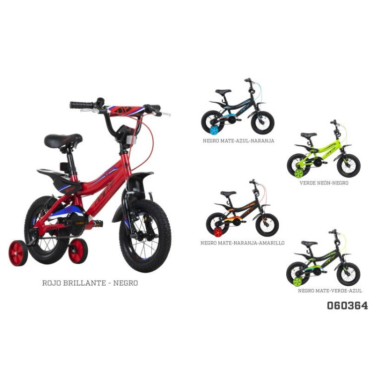 BICICLETA 12 MOTO TXT650 GW COLORES (060364)