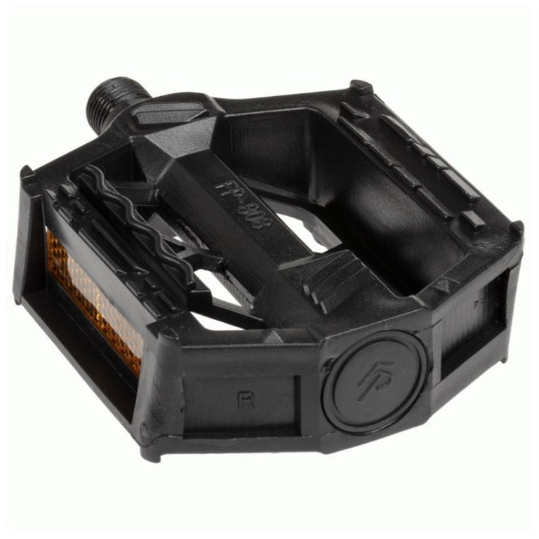 PEDAL BMX/FREESTYLE PVC FP-808 1/2 NEGRO PLASTICO (303323)