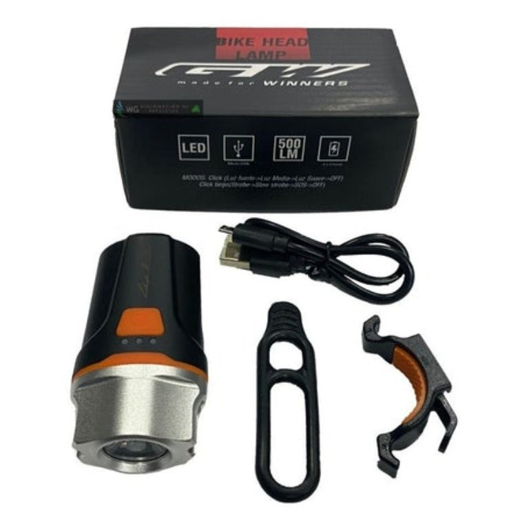 LUZ DELANT GW 500 LM BC12 MTB/RUTA ALUM