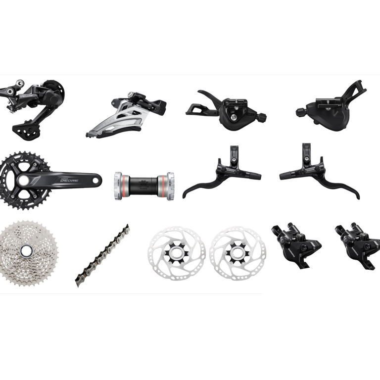 GRUPO SHIMANO DEORE 2*10V 11-42T M4100 (040014)