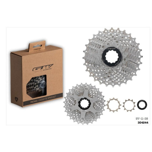 PACHA 9 VEL GW 11/28T CASSETTE MTB HR9-28