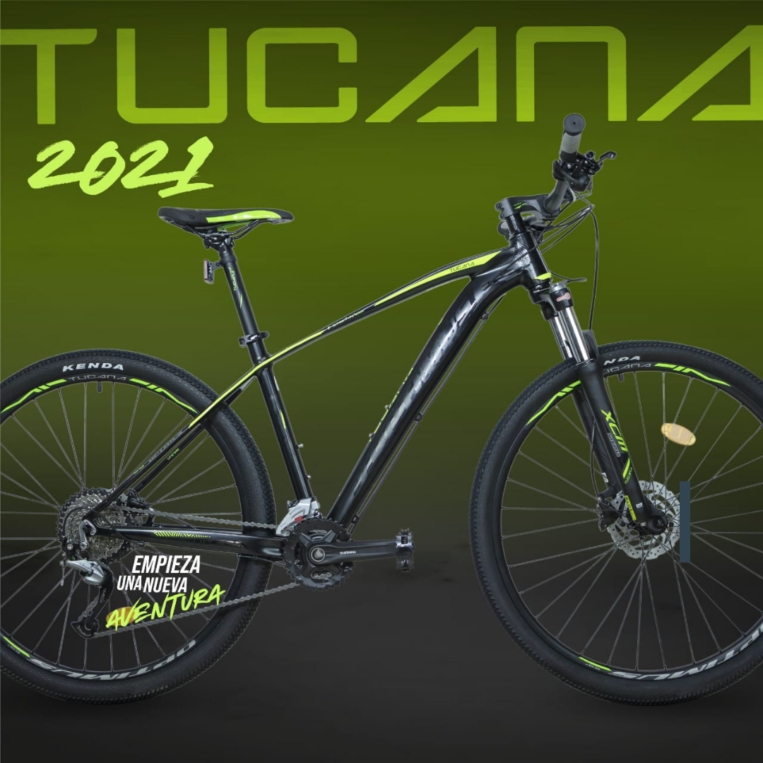BICICLETA 29 TUCANA OPTIMUS 2021 9 VEL HIDRAULICOS