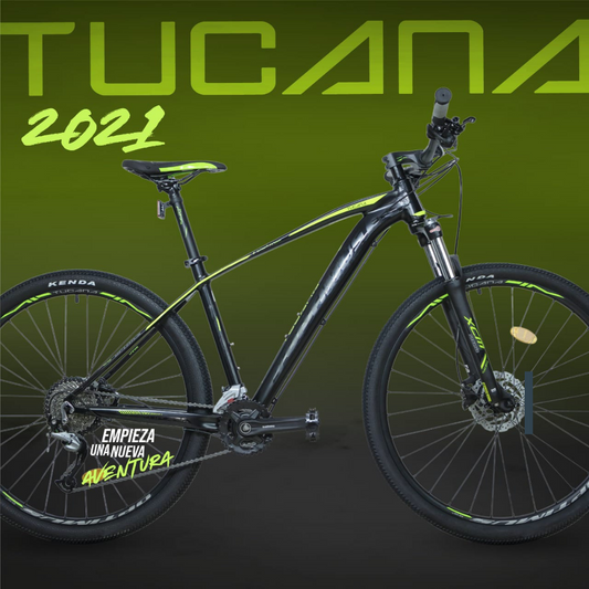 BICICLETA 29 TUCANA OPTIMUS 2021 9 VEL HIDRAULICOS