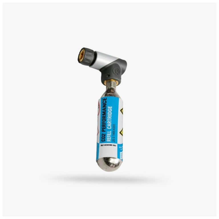 MICRO INFLADOR PRO CO2 NEGRO/PLATA