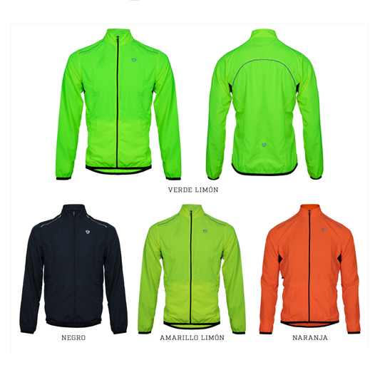 CHAQUETA CORTAVIENTOS GW HOMBRE COLORES