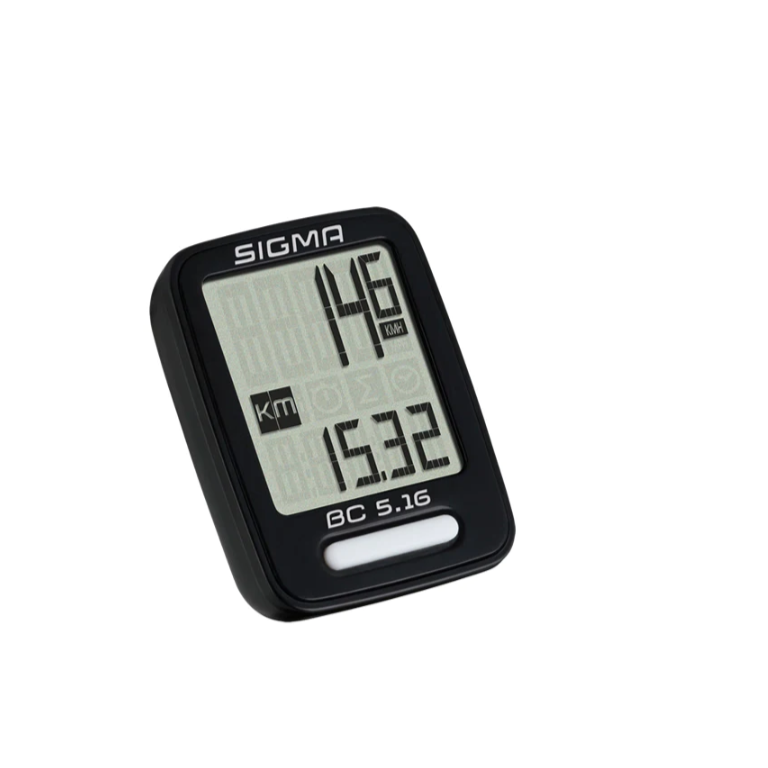 CICLOCOMPUTADOR SIGMA SPORT BC5,16 NEGRO