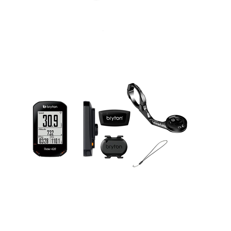 CICLOCOMPUTADOR BRYTON 420T+SOPORTE