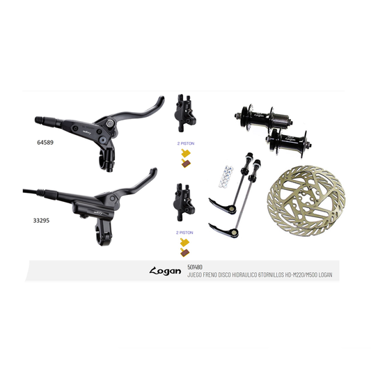JGO F/DISCO HIDRAULICO LOGAN HD-M220/M500