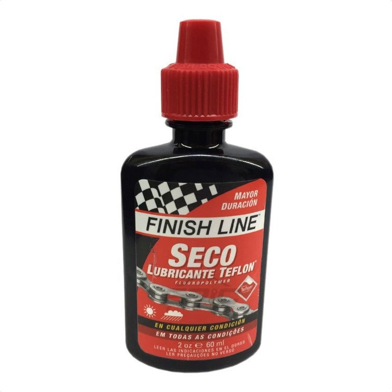 LUB CADENA SECO ROJO FINISH LINE 2oz/60ml UNIDAD