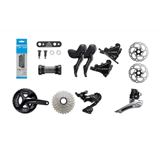 GRUPO 105 HIDRAU R7000 11 VEL DISCO 52-36T 11-32T