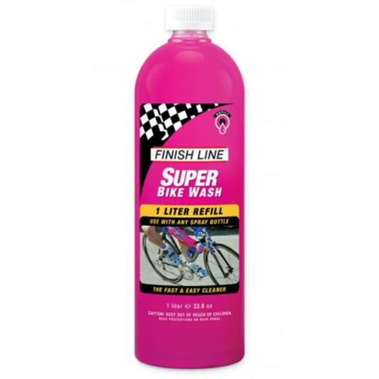 SHAMPOO SUPER BIKE WASH 1LT FINISH LINE